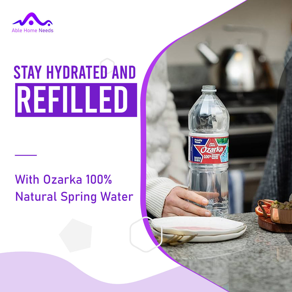 Stay Hydrated and Refilled with Ozarka 100% Natural Spring Water: A Texan Tradition for Refreshment