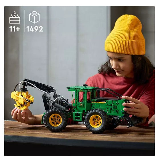 LEGO Technic John Deere 948L-II Skidder Tractor Toy, 1,492 pcs - Able Home Needs