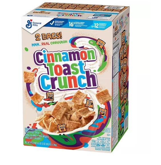 Cinnamon Toast Crunch Cereal 49.5 oz., 2 pk. - Able Home Needs