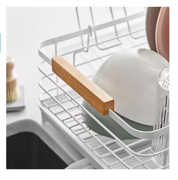 Member's Mark Modern Dish Rack With Utensil Caddy And Glassware Holder - Able Home Needs