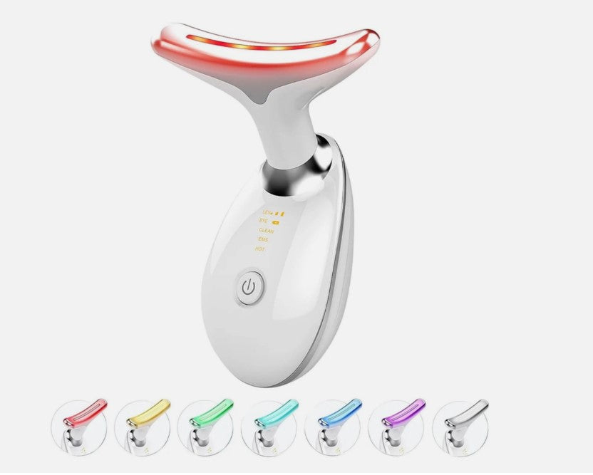 Red-Light-Therapy-for-Face and Neck, Red Light Therapy Wand, 3 Color Led Face - Able Home Needs