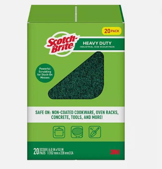 Scotch-Brite Heavy Duty Scourer 6 Pack - Able Home Needs