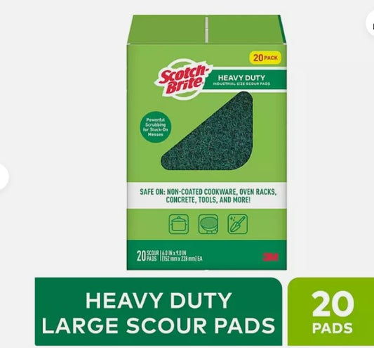 Scotch-Brite Heavy Duty Scourer 6 Pack - Able Home Needs