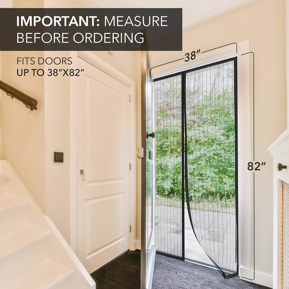 Magnetic Mesh Screen Door - Able Home Needs