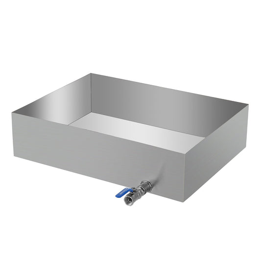 VEVOR Maple Syrup Evaporator Pan 24x18x6 Inch Stainless Steel Maple Syrup Boiling Pan for Boiling Maple Syrup - Able Home Needs