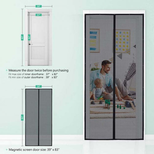 Magnetic Mesh Screen Door - Able Home Needs